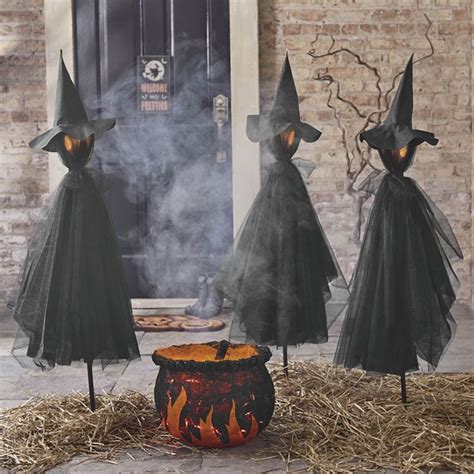How to Safely Hang a Crashing Witch Decoration for Halloween